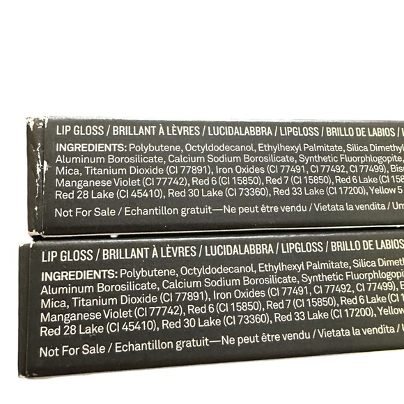 Smashbox LIP GLOSS BUNDLE OF 2 ALAIA’s and LUSTRELUX’s NIB FULL SIZE - Picture 5 of 5